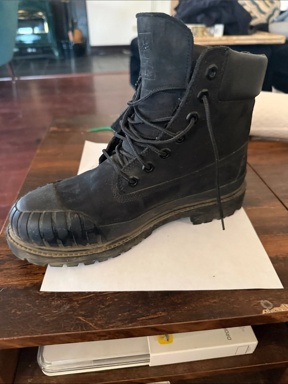 Timberland Bee Line  Black Men's Lace-Up Waterproof Work Boot